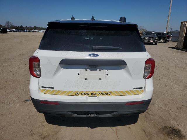 1FM5K8AB3PGB12805 - 2023 FORD EXPLORER POLICE INTERCEPTOR 白色 照片 6