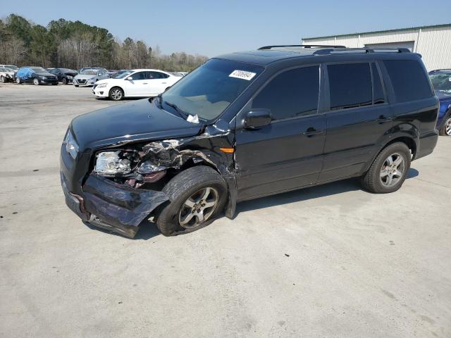 5FNYF18777B026521 - 2007 HONDA PILOT EXL BLACK photo 1