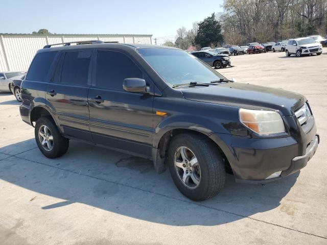 5FNYF18777B026521 - 2007 HONDA PILOT EXL BLACK photo 4