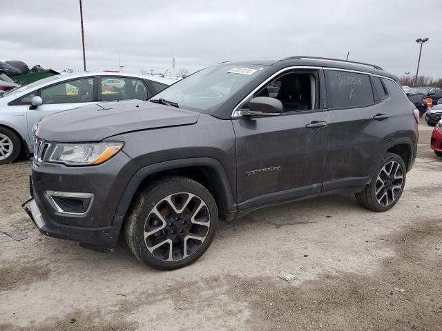 3C4NJDCB5JT342958 - 2018 JEEP COMPASS LIMITED CHARCOAL photo 1