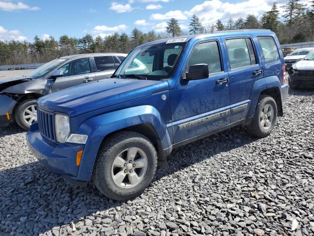 1J4PN2GK4AW127782 - 2010 JEEP LIBERTY SPORT BLUE photo 1