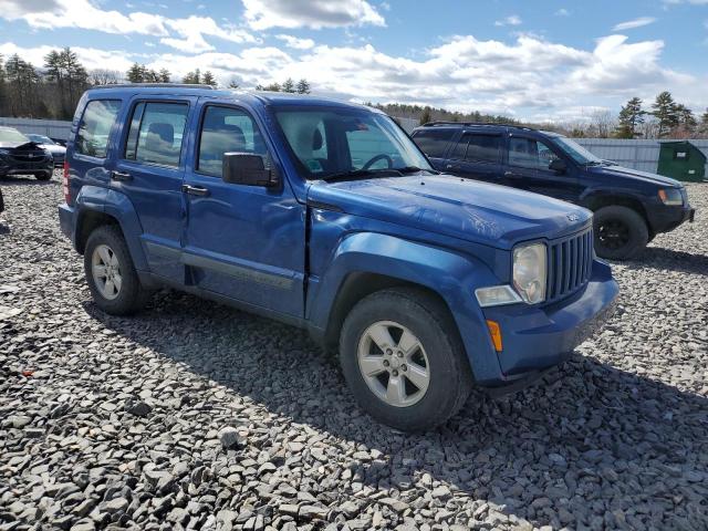 1J4PN2GK4AW127782 - 2010 JEEP LIBERTY SPORT BLUE photo 4