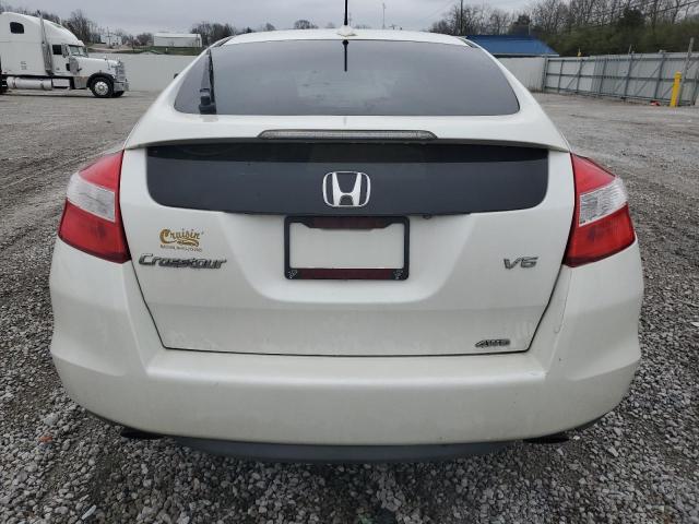 5J6TF2H58CL003099 - 2012 HONDA CROSSTOUR EXL WHITE photo 6