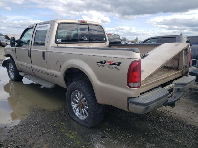 1FTSW31F7XED56406 - 1999 FORD F350 SRW SUPER DUTY TAN photo 2