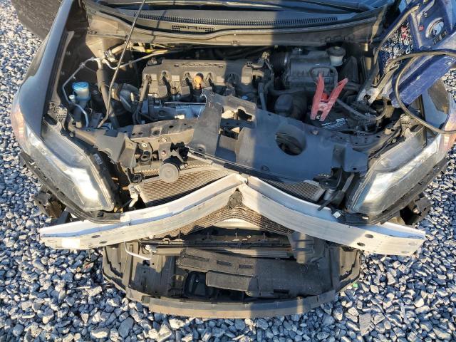 2HGFB2F91EH527281 - 2014 HONDA CIVIC EXL BROWN photo 11