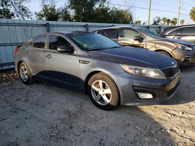 5XXGM4A76FG417958 - 2015 KIA OPTIMA LX GRAY photo 4