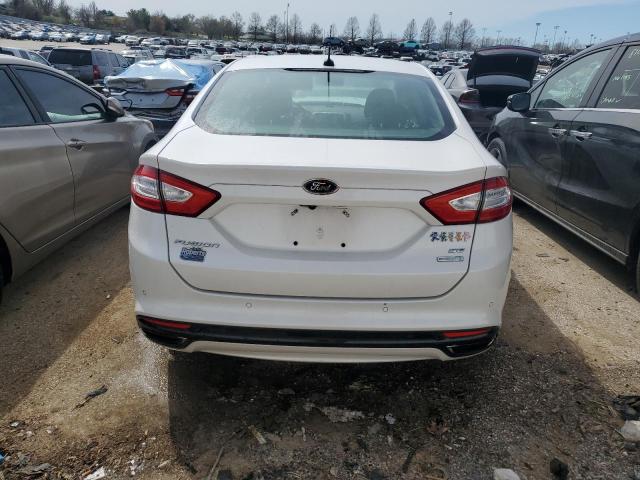 3FA6P0H97ER218801 - 2014 FORD FUSION SE WHITE photo 6