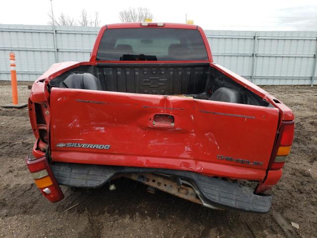 2GCEK19T7Y1188664 - 2000 CHEVROLET SILVERADO K1500 RED photo 6