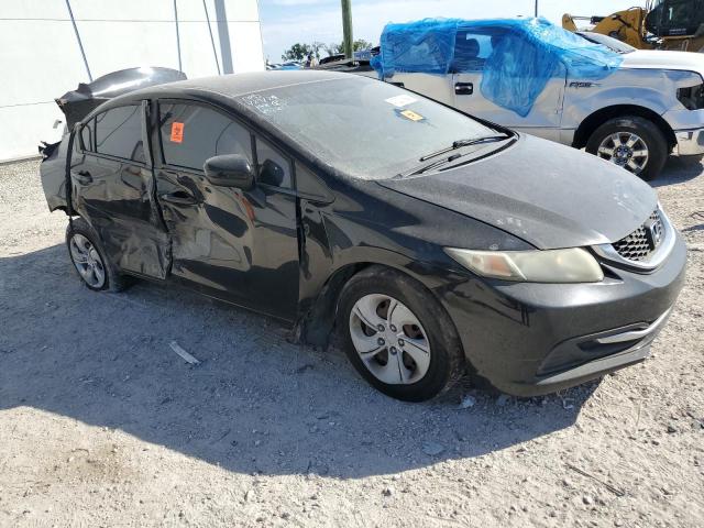 19XFB2F50EE069739 - 2014 HONDA CIVIC LX BLACK photo 4