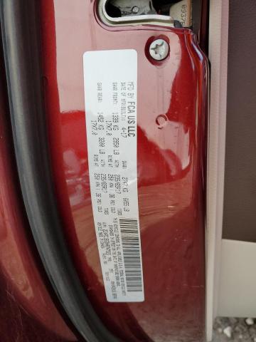 2C4RC1BG9HR747323 - 2017 CHRYSLER PACIFICA TOURING L BURGUNDY photo 13