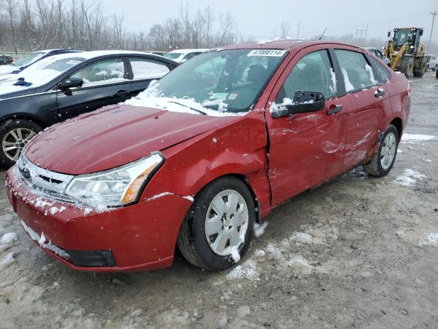 1FAHP3EN2AW146876 - 2010 FORD FOCUS S RED photo 1
