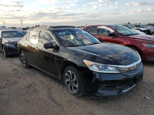 1HGCR2F8XHA019075 - 2017 HONDA ACCORD EXL BLACK photo 4