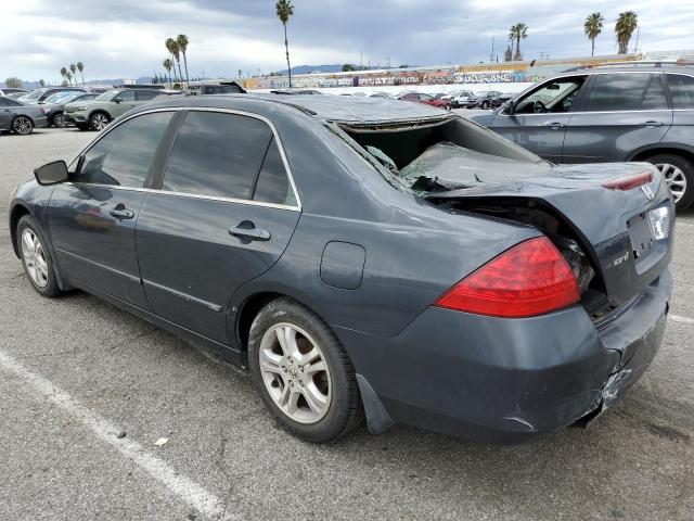 1HGCM56726A067237 - 2006 HONDA ACCORD EX GRAY photo 2