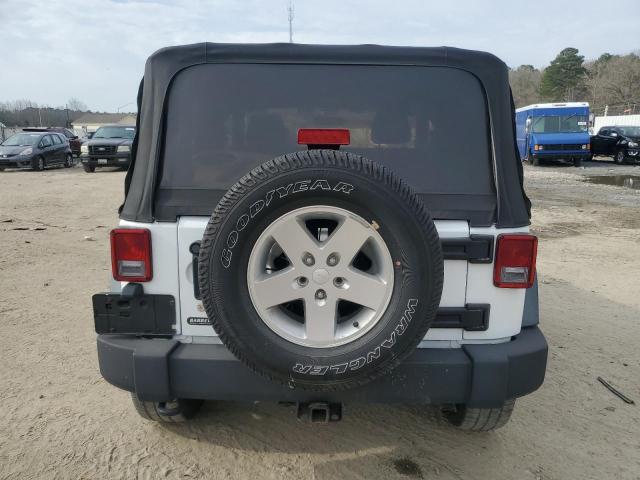 1C4AJWAG0CL132064 - 2012 JEEP WRANGLER SPORT WHITE photo 6