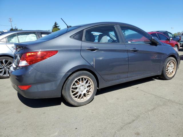 KMHCT4AE4CU220546 - 2012 HYUNDAI ACCENT GLS SILVER photo 3