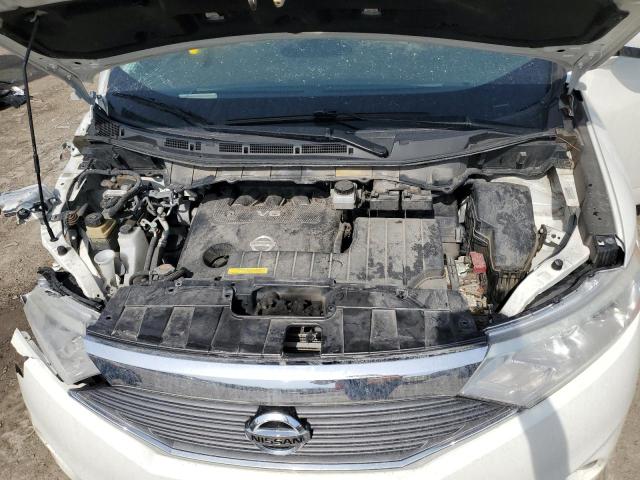 JN8AE2KP4D9061238 - 2013 NISSAN QUEST S WHITE photo 12