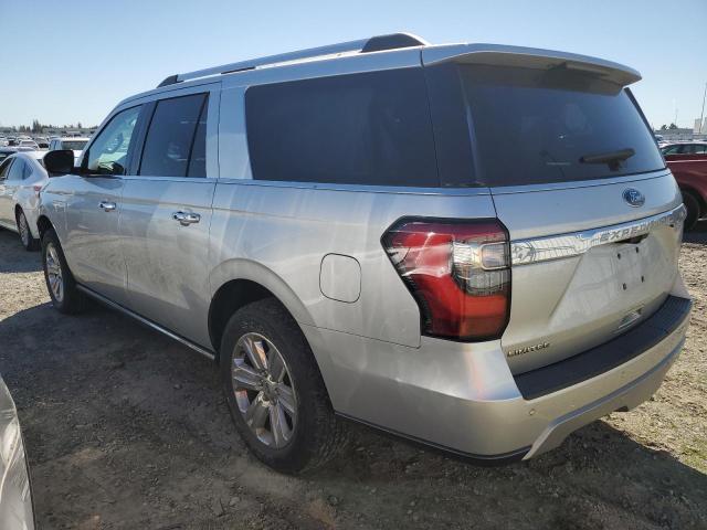 1FMJK2AT1KEA46389 - 2019 FORD EXPEDITION MAX LIMITED SILVER photo 2