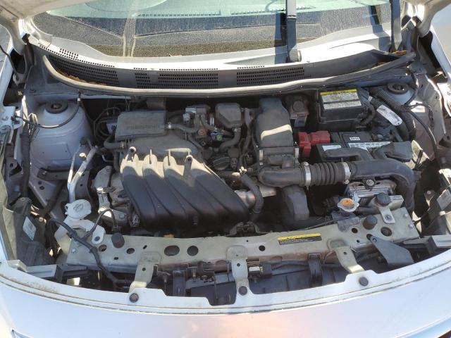 3N1CN7AP0FL810519 - 2015 NISSAN VERSA S SILVER photo 11