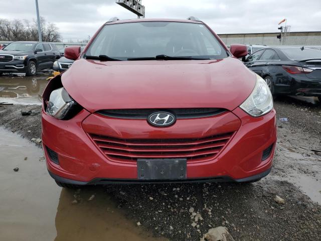 KM8JU3AC1AU111746 - 2010 HYUNDAI TUCSON GLS RED photo 5