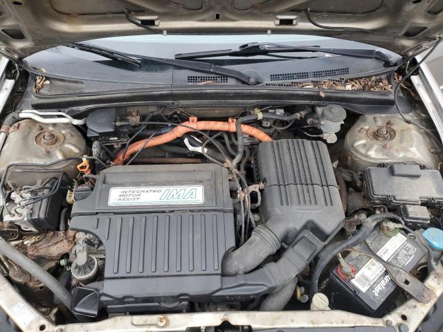 JHMES96694S000197 - 2004 HONDA CIVIC HYBRID TAN photo 11