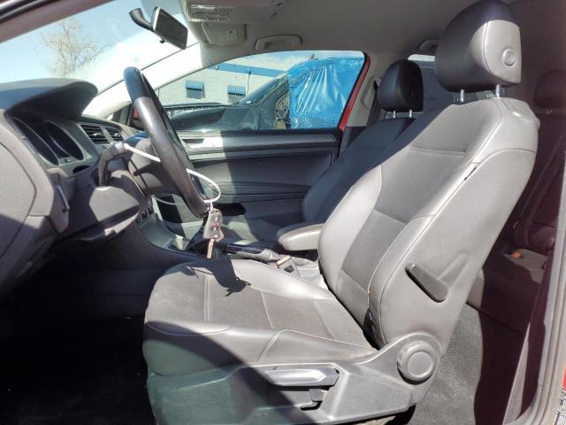 3VW817AU9FM097776 - 2015 VOLKSWAGEN GOLF RED photo 7