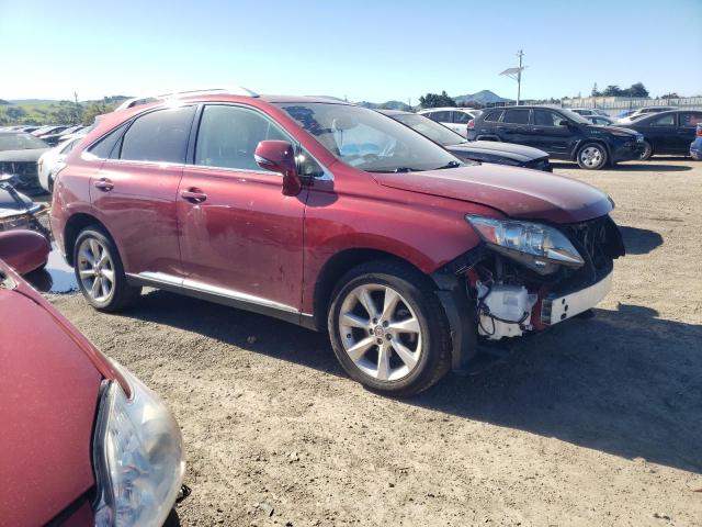 JTJBK1BA8A2405377 - 2010 LEXUS RX 350 BURGUNDY photo 4