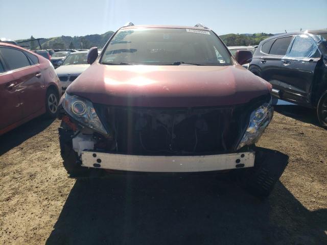 JTJBK1BA8A2405377 - 2010 LEXUS RX 350 BURGUNDY photo 5