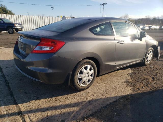 2HGFG3B51CH530446 - 2012 HONDA CIVIC LX GRAY photo 3