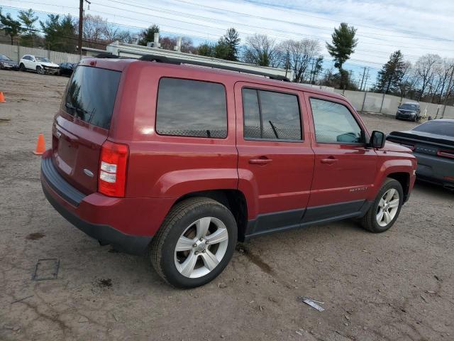 1C4NJPFB1CD526655 - 2012 JEEP PATRIOT LATITUDE RED photo 3