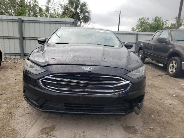 3FA6P0LU1JR190211 - 2018 FORD FUSION SE HYBRID BLACK photo 5