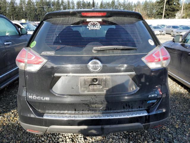 5N1AT2MV4EC781880 - 2014 NISSAN ROGUE S BLACK photo 6