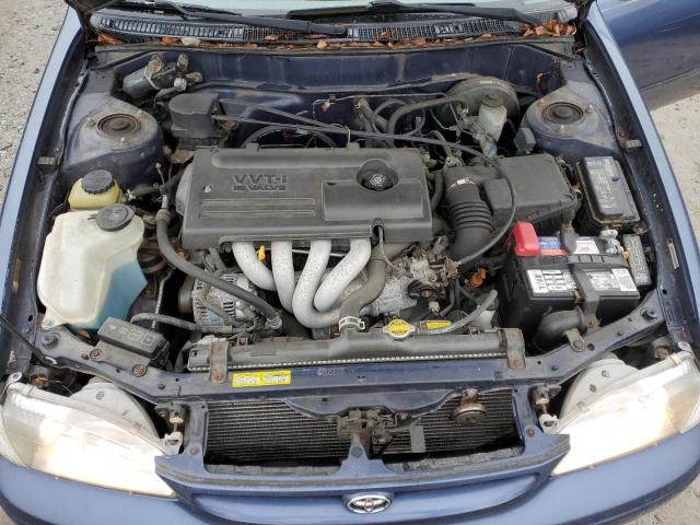 2T1BR12E0YC383243 - 2000 TOYOTA COROLLA VE BLUE photo 12