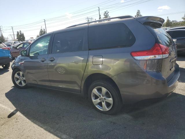 5TDKK3DC5ES473180 - 2014 TOYOTA SIENNA LE GRAY photo 2