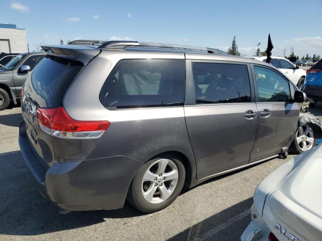 5TDKK3DC5ES473180 - 2014 TOYOTA SIENNA LE GRAY photo 3