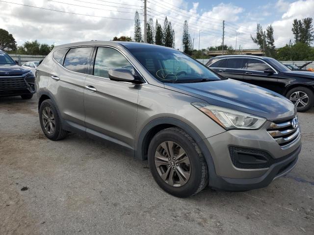 5XYZT3LB6DG010528 - 2013 HYUNDAI SANTA FE S GRAY photo 4