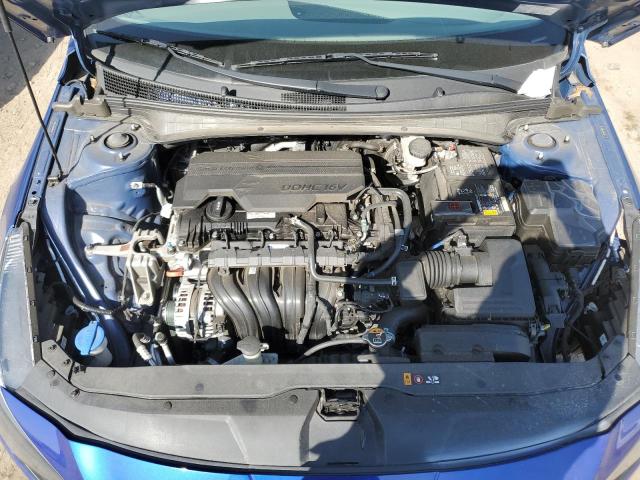 5NPLL4AG9MH014639 - 2021 HYUNDAI ELANTRA SE BLUE photo 11