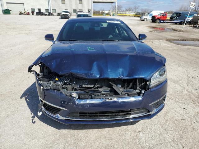 3LN6L5C97HR601258 - 2017 LINCOLN MKZ SELECT BLUE photo 5