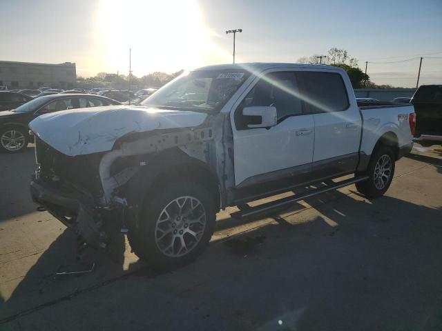 1FTFW1E8XNFA27515 - 2022 FORD F150 SUPERCREW WHITE photo 1