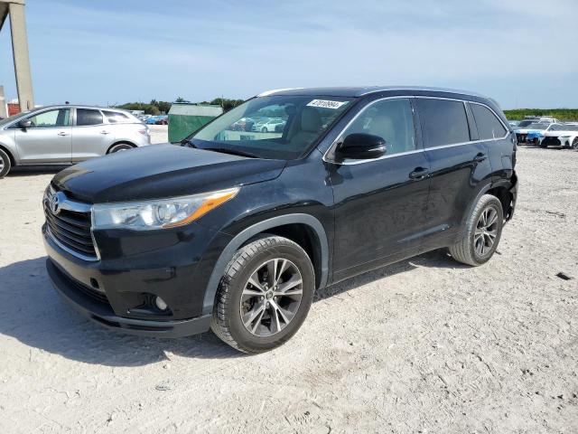 2016 TOYOTA HIGHLANDER XLE, 