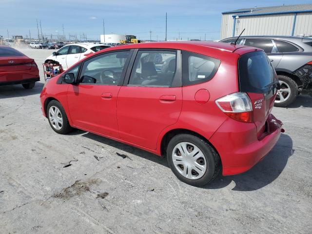 JHMGE88259C006066 - 2009 HONDA FIT RED photo 2