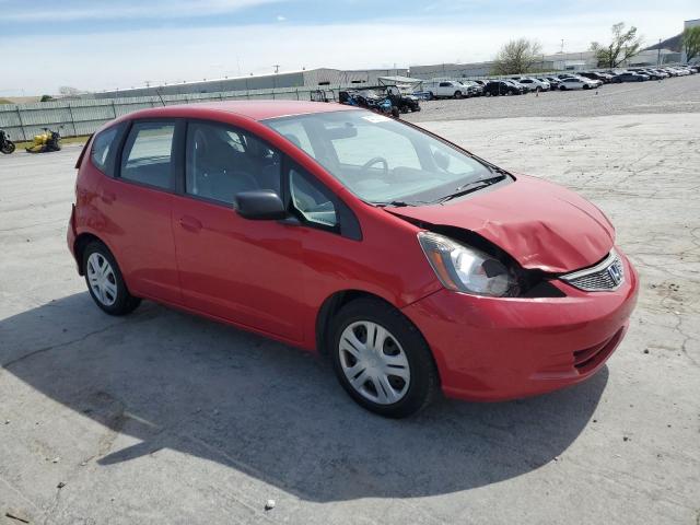 JHMGE88259C006066 - 2009 HONDA FIT RED photo 4