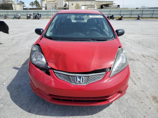 JHMGE88259C006066 - 2009 HONDA FIT RED photo 5