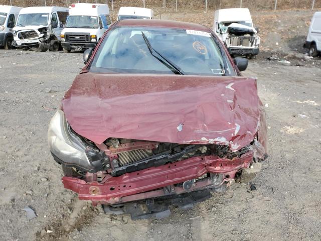 JF1GJAA63EH007088 - 2014 SUBARU IMPREZA RED photo 5