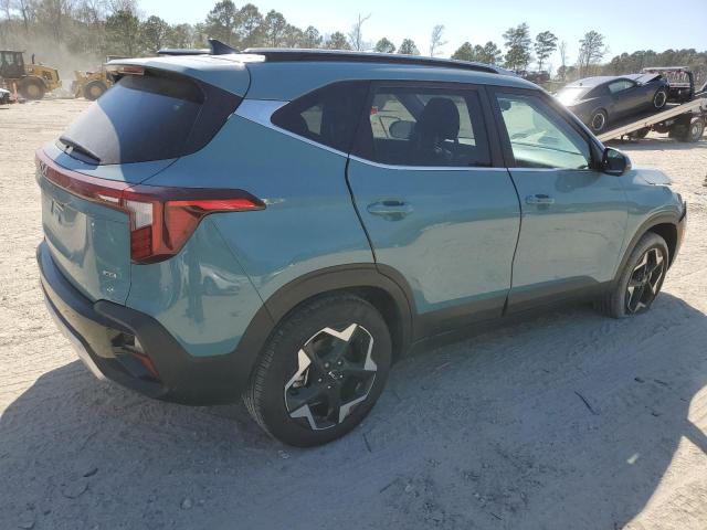 KNDERCAA1R7484706 - 2024 KIA SELTOS EX TURQUOISE photo 3