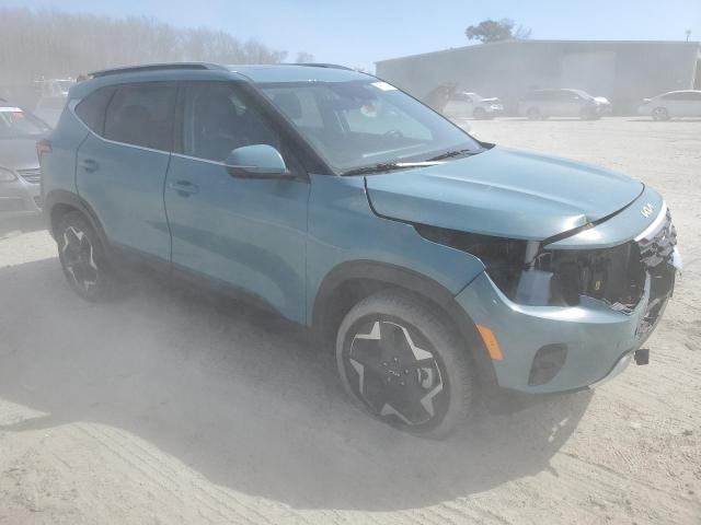 KNDERCAA1R7484706 - 2024 KIA SELTOS EX TURQUOISE photo 4