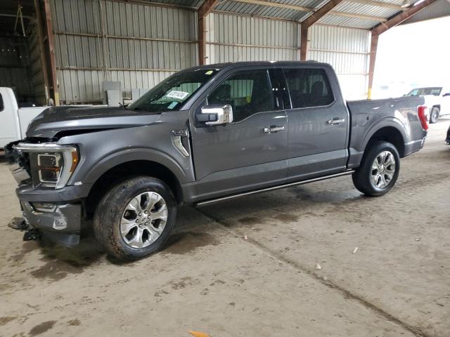 1FTFW1E59MFA66486 - 2021 FORD F150 SUPERCREW GRAY photo 1