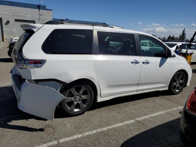 5TDXK3DC9FS629454 - 2015 TOYOTA SIENNA SPORT WHITE photo 3