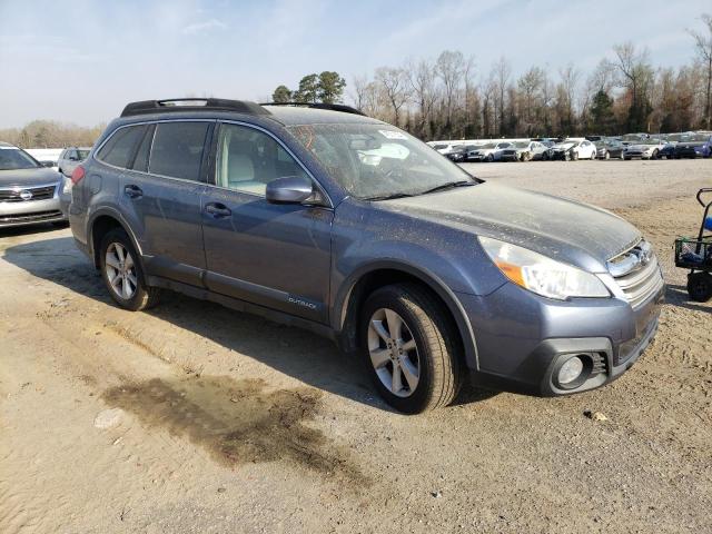 4S4BRBCC0D3242724 - 2013 SUBARU OUTBACK 2.5I PREMIUM BLUE photo 4