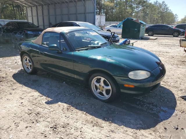 JM1NB3534X0123735 - 1999 MAZDA MX-5 MIATA GREEN photo 4