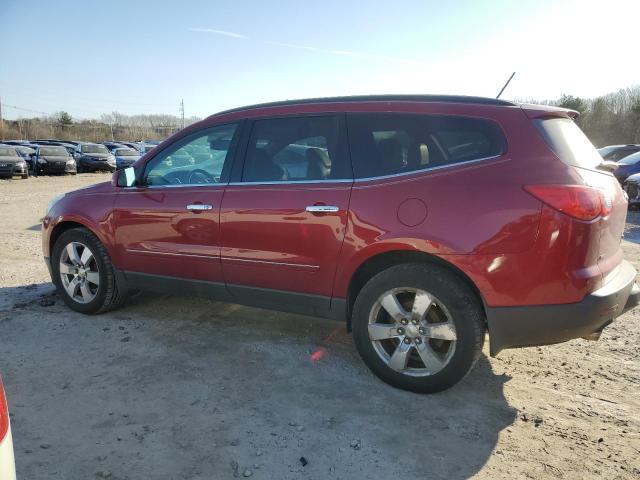 1GNKVLED0CJ352976 - 2012 CHEVROLET TRAVERSE LTZ BURGUNDY photo 2